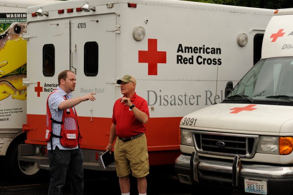 Red Cross Helps Responds to Massive Wildfires in Central WA - July 2014