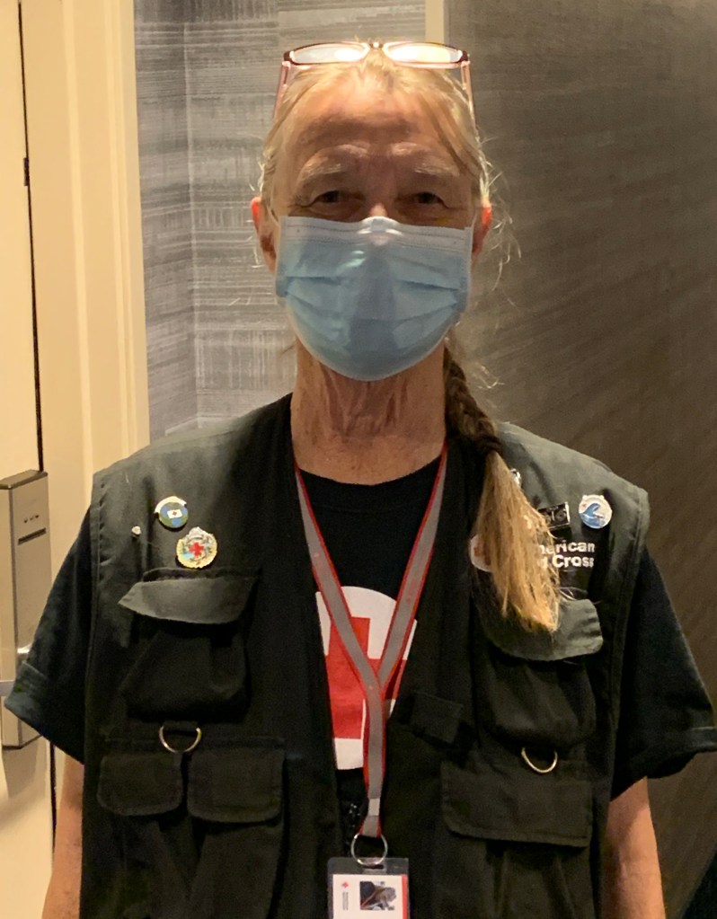 Photo of Red Cross volunteer Janice Chapman